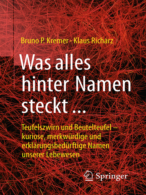 Title details for Was alles hinter Namen steckt by Bruno P. Kremer - Available